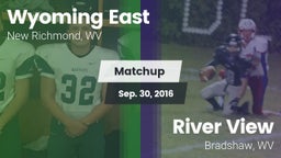 Matchup: Wyoming East vs. River View  2016