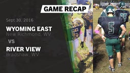 Recap: Wyoming East  vs. River View  2016
