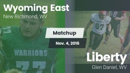 Matchup: Wyoming East vs. Liberty  2016