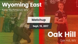 Matchup: Wyoming East vs. Oak Hill  2017