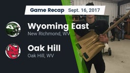 Recap: Wyoming East  vs. Oak Hill  2017