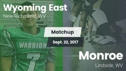 Matchup: Wyoming East vs. Monroe  2017