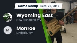Recap: Wyoming East  vs. Monroe  2017