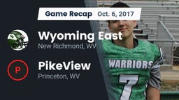 Recap: Wyoming East  vs. PikeView  2017