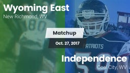 Matchup: Wyoming East vs. Independence  2017