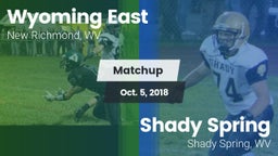 Matchup: Wyoming East vs. Shady Spring  2018