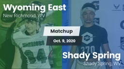 Matchup: Wyoming East vs. Shady Spring  2020