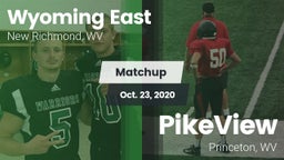 Matchup: Wyoming East vs. PikeView  2020