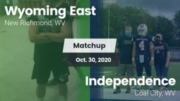 Matchup: Wyoming East vs. Independence  2020