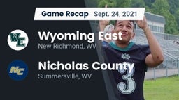 Recap: Wyoming East  vs. Nicholas County  2021