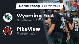Recap: Wyoming East  vs. PikeView  2021