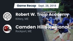 Recap: Robert W. Traip Academy vs. Camden Hills Regional  2018