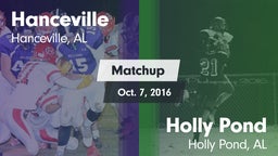 Matchup: Hanceville vs. Holly Pond  2016