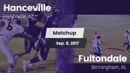 Matchup: Hanceville vs. Fultondale  2017