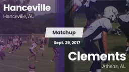 Matchup: Hanceville vs. Clements  2017