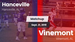 Matchup: Hanceville vs. Vinemont  2018