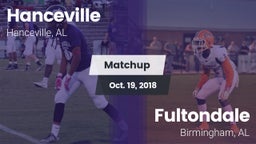 Matchup: Hanceville vs. Fultondale  2018