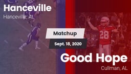 Matchup: Hanceville vs. Good Hope  2020