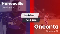 Matchup: Hanceville vs. Oneonta  2020
