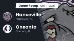 Recap: Hanceville  vs. Oneonta  2021