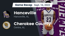 Recap: Hanceville  vs. Cherokee County  2022
