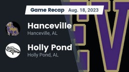 Recap: Hanceville  vs. Holly Pond  2023