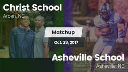Matchup: Christ School vs. Asheville School 2017