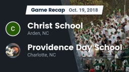 Recap: Christ School vs. Providence Day School 2018
