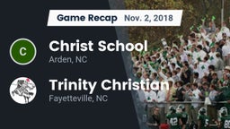 Recap: Christ School vs. Trinity Christian  2018