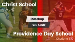 Matchup: Christ School vs. Providence Day School 2019