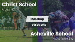 Matchup: Christ School vs. Asheville School 2019