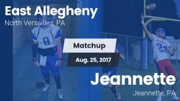 Matchup: East Allegheny vs. Jeannette  2017