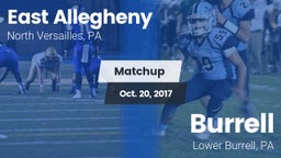 Matchup: East Allegheny vs. Burrell  2017