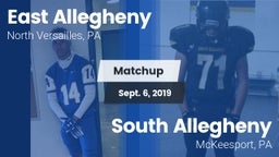 Matchup: East Allegheny vs. South Allegheny  2019
