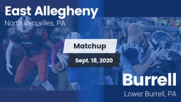 Matchup: East Allegheny vs. Burrell  2020