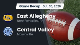 Recap: East Allegheny  vs. Central Valley  2020