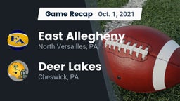 Recap: East Allegheny  vs. Deer Lakes  2021