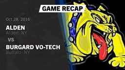 Recap: Alden  vs. Burgard Vo-Tech  2016