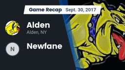 Recap: Alden  vs. Newfane 2017