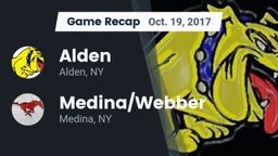 Recap: Alden  vs. Medina/Webber  2017