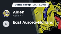 Recap: Alden  vs. East Aurora-Holland 2018