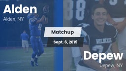 Matchup: Alden vs. Depew  2019