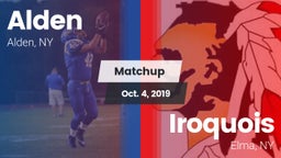 Matchup: Alden vs. Iroquois  2019