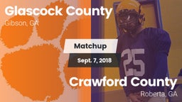 Matchup: Glascock County vs. Crawford County  2018