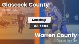 Matchup: Glascock County vs. Warren County  2020