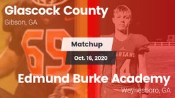 Matchup: Glascock County vs. Edmund Burke Academy  2020
