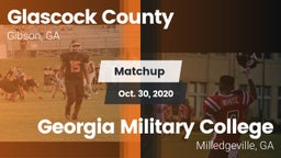Matchup: Glascock County vs. Georgia Military College  2020
