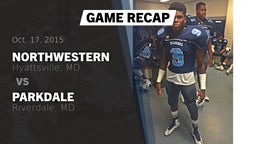 Recap: Northwestern  vs. Parkdale  2015