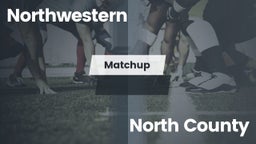 Matchup: Northwestern vs. North County  2016