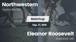 Matchup: Northwestern vs. Eleanor Roosevelt  2016